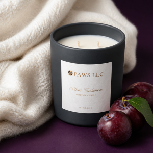 Plum Cashmere Candle 12 oz