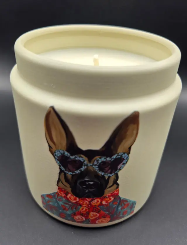 Pup Santal Coconut Cream Candle - 9 oz Metal