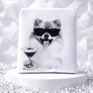 Pomeranian Bar Towel