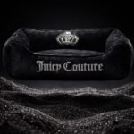 Juicy Couture Velvet Medium Dog Plush Bed
