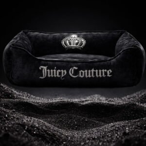 Juicy Couture Velvet Medium Dog Plush Bed