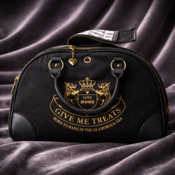 Juicy Couture Velvet Medium Dog Carrier