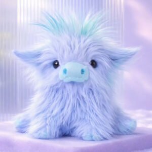 Blue Highland Cow