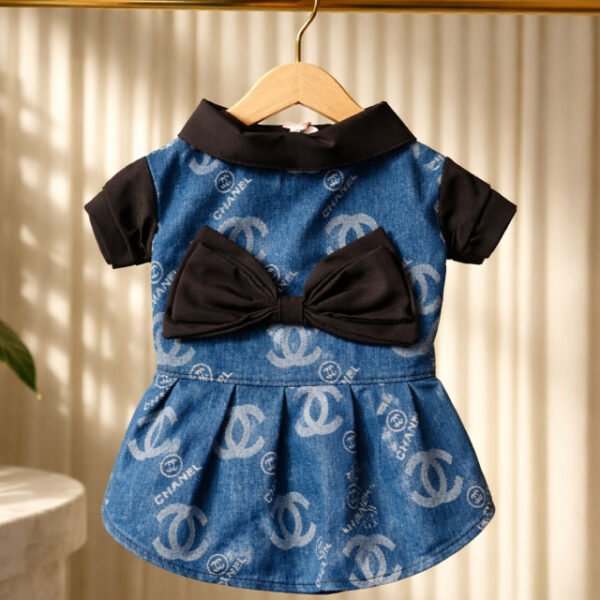 Chanel denim dress