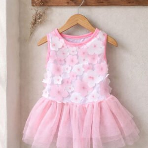 Pink tule dress