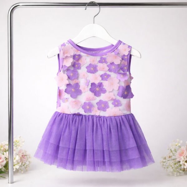 Purple tule dress
